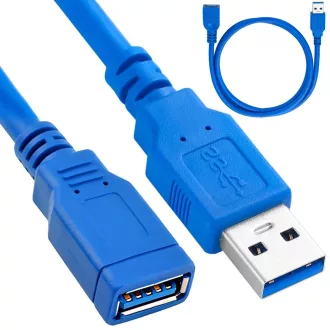 USB 3.0 hosszabbító kábel 1,5 m – árnyékolt