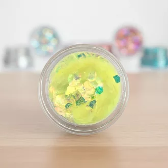 KiviArt Aurora Mixed Chunky Csillám XS13 - Sarki Fény Irizáló Glitter Sminkhez