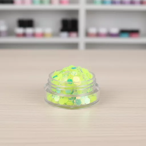 KiviArt Aurora Mixed Chunky Csillám XS13 - Sarki Fény Irizáló Glitter Sminkhez