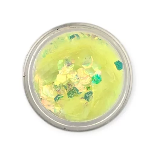 KiviArt Aurora Mixed Chunky Csillám XS13 - Sarki Fény Irizáló Glitter Sminkhez