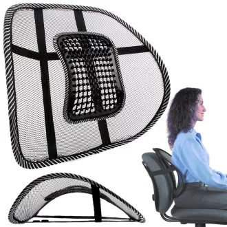   Ergonomikus háttámla masszírozóval – deréktámasz székhez