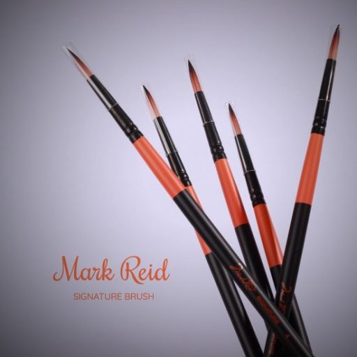 Mark Reid profi arcfestő kerek ecset - 6-os