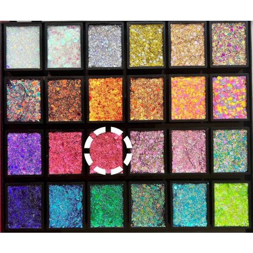Fusion Glitter csillámkrém  utántöltő Pink Crush