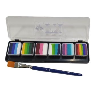 Diamond FX csíkos paletta Shine 6x6 gr 