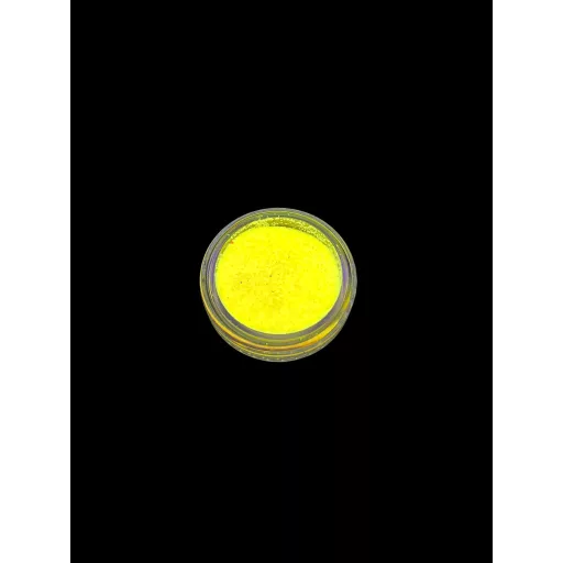 UV Neon KiviArt csillámpor - Yellow SO500