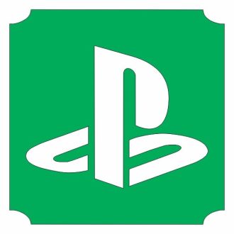 Csillámtetoválás sablon 5x5 cm -  Playstation 500