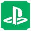 Csillámtetoválás sablon 5x5 cm -  Playstation 500