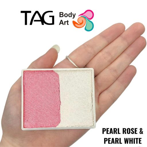 TAG csíkos arcfesték PEARL ROSE & PEARL WHITE 50gr