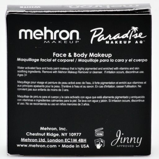 Mehron Paradise arcfesték 40g - Gyöngyház ezüst  "Brillant  Argente"