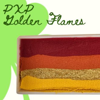 PXP csíkos arcfesték Golden Flames 28g 43321