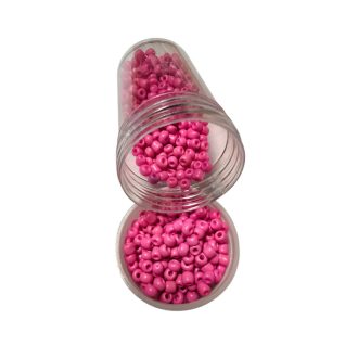 Kásagyöngy - matt 20g pink 2 mm