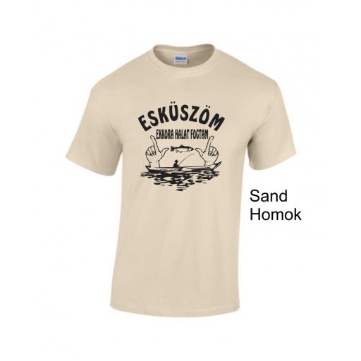 Póló - Esküszöm ekkora  halat fogtam