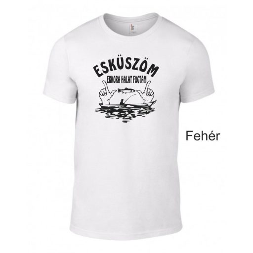Póló - Esküszöm ekkora  halat fogtam