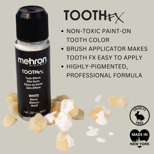 Mehron Tooth FX - Fog festék Fehér