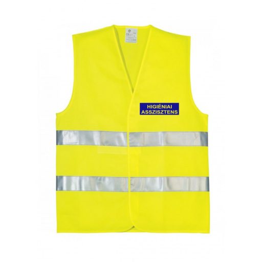 LÁTHATÓSÁGI BIZTONSÁGI MELLÉNY - Takarítás, Takarító szolgálat, Cleaning felirattal