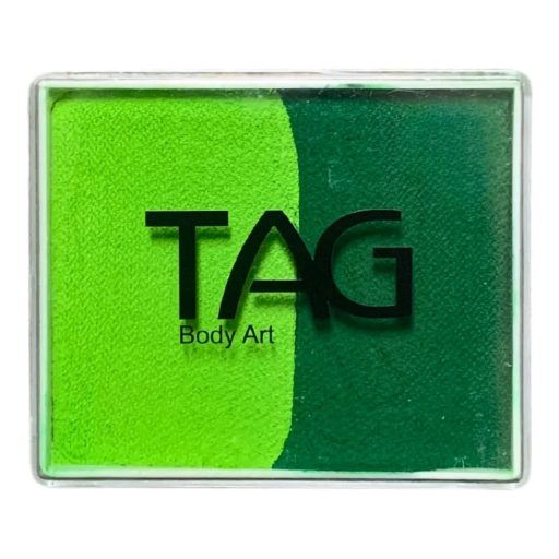 TAG csíkos arcfesték LIGHT GREEN & MEDIUM GREEN 50gr