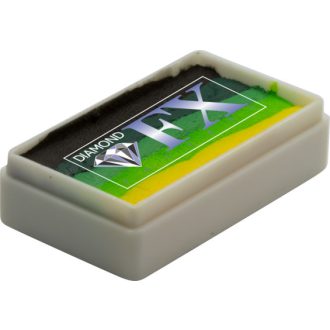 Diamond FX csíkos arcfesték - Green Carpet 28g