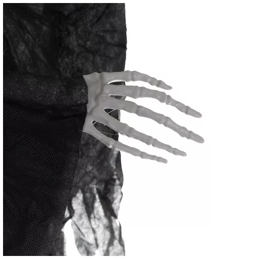 Ruhhy Fekete Akasztós Csontváz Dekoráció 70 cm - Halloween Zombi Szellem Dísz