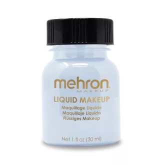 Mehron Liquid Makeup Moonlight White (30ml) – Holdfehér fényes folyékony smink, airbrush festék