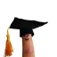 Ballagói, diplomaosztó kalap több méretben