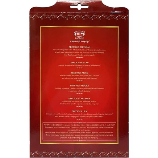 Feng shui füstölő pálca készlet 120 db-os