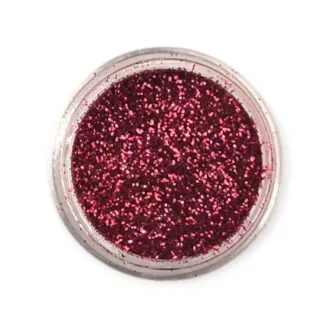 KiviArt Kozmetikai Csillámpor Mallow KM13 (3 ml) - Élénk Mályva Glitter Csillámtetováláshoz