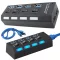 USB PORTELOSZTÓ HUB 4X USB 3.0
