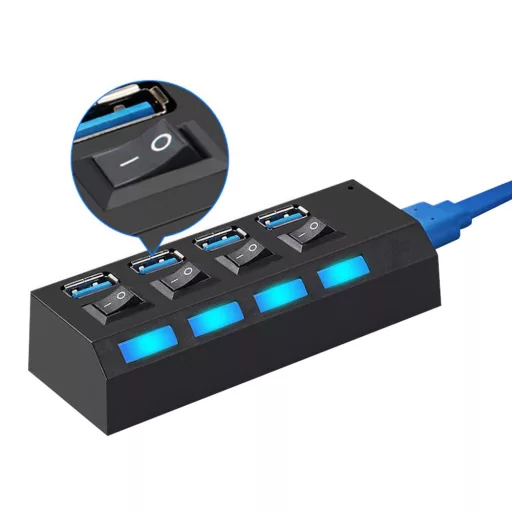 USB PORTELOSZTÓ HUB 4X USB 3.0