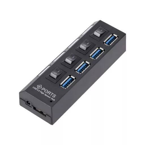 USB PORTELOSZTÓ HUB 4X USB 3.0