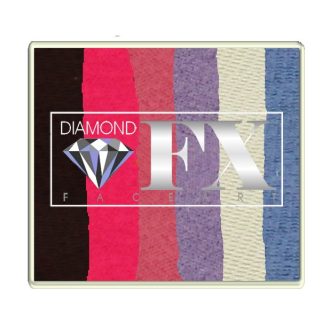 Diamond FX uv-neon csíkos arcfesték - Party Butterfly 50g