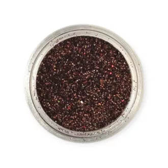 KiviArt Kozmetikai Csillámpor Mocca Coffee LB406 - Mély Barna Glitter Csillámtetováláshoz