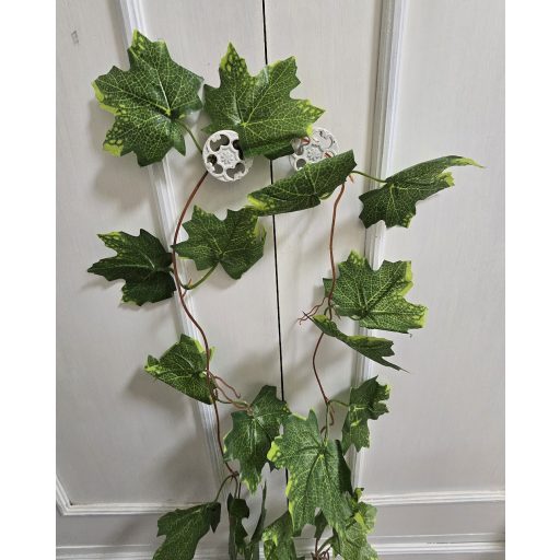 Szőlőlevél girland 220 cm zöld
