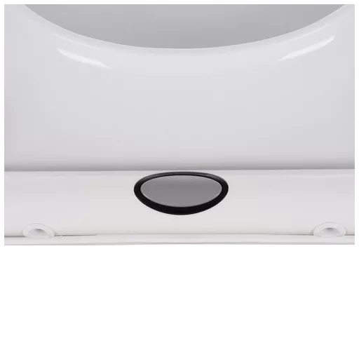 Ruhhy lassú lecsapódású (soft close) WC-ülőke, fehér színű, antibakteriális anyagból, univerzális méretben, modern fürdőszobákba