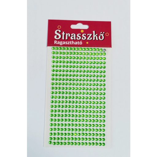 Strasszkő öntapadós 5 mm 352 db-os - Több színben