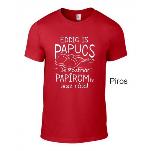 Póló - Eddig is papucs voltam...legénybúcsú
