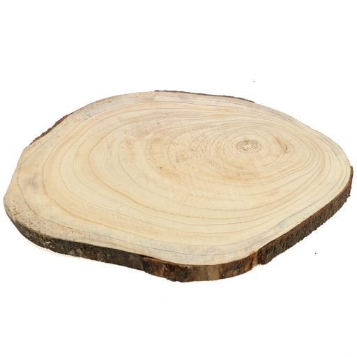 Rönk Fa szelet, nagy - kb. 40 x 2-3 cm