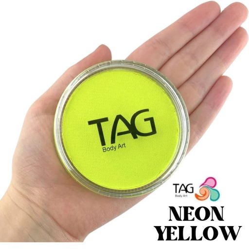 TAG UV-Neon arcfesték Sárga 32gr