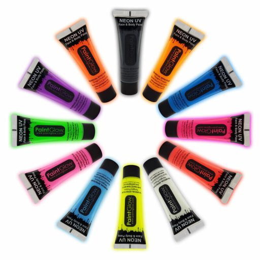 Paintglow Uv - Neon arc és testfesték Pink10ml