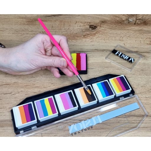 Leanne's Rainbow Flibert arcfestőecset 1/4"
