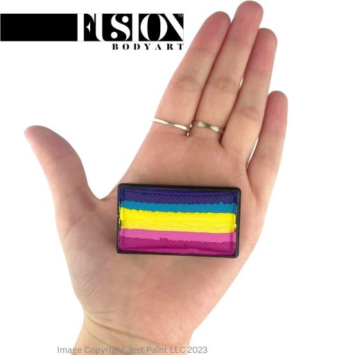 Fusion csíkos arcfesték Leanne's Rainbow Magic 30gr