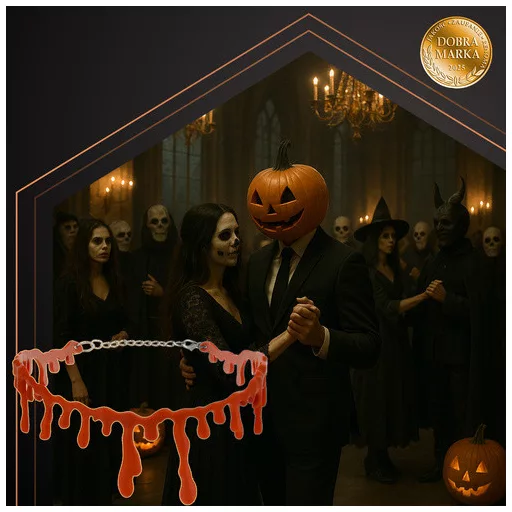  Véres Choker Nyaklánc Halloween Jelmezhez - Elvágott Torok Imitáció