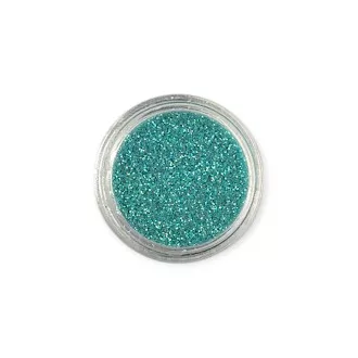 Kozmetikai Csillámpor Sea Green C20 - Türkiz Tengerzöld Glitter Csillámtetováláshoz