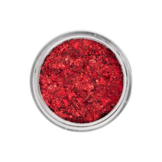 PXP chunky  csillámkrém - coral red 10 ml
