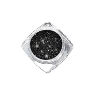 Kozmetikai Csillámpor Fekete KH10 - Standard Fekete Glitter Csillámtetováláshoz