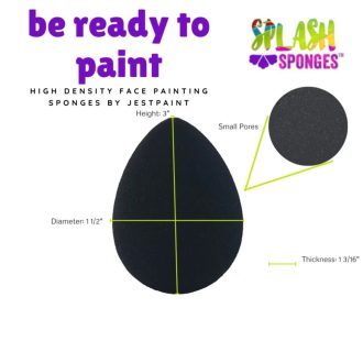 Jest Paint Splash arcfestő csepp szivacs sűrű