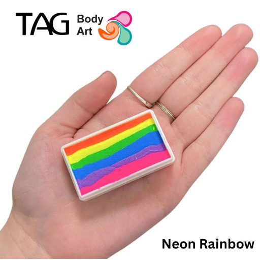 TAG csíkos arcfesték NEON RAINBOW 30gr