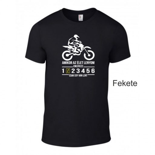 Kereknyakú Póló - Amikor az élet... Cross
