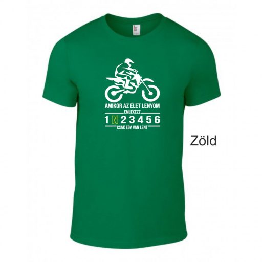 Kereknyakú Póló - Amikor az élet... Cross