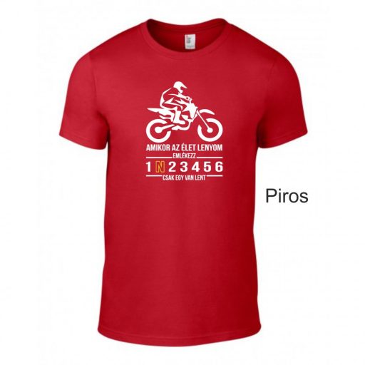 Kereknyakú Póló - Amikor az élet... Cross
