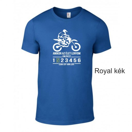 Kereknyakú Póló - Amikor az élet... Cross